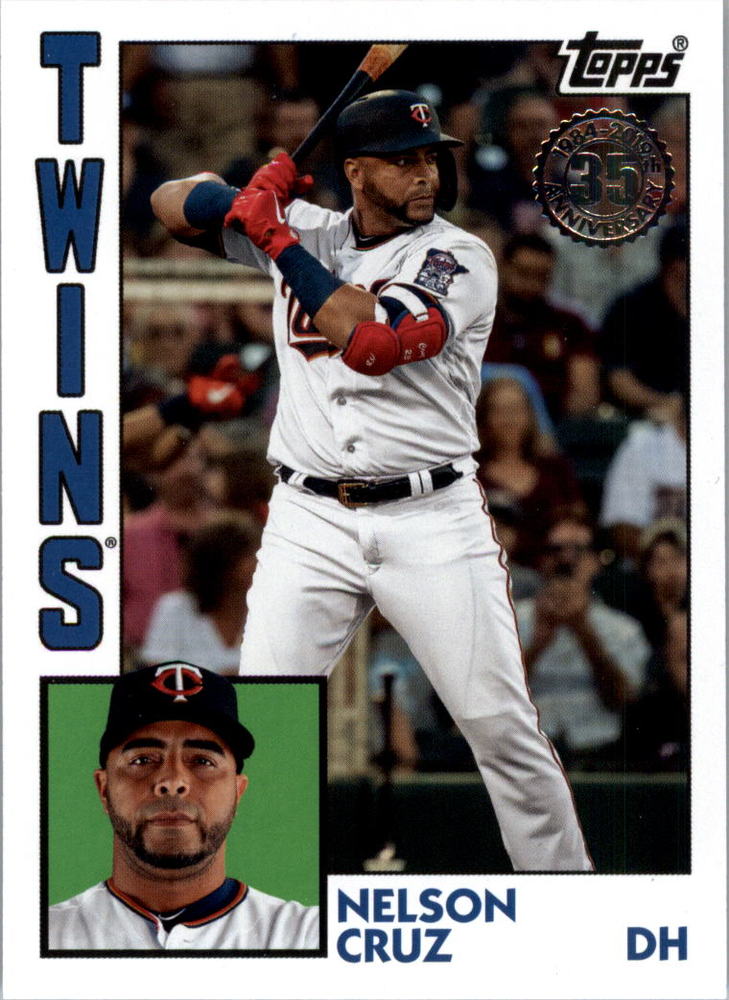 2019 Topps Update '84 Topps #8444 Nelson Cruz
