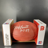 HOF - Steelers Mel Blount Signed Authentic Football