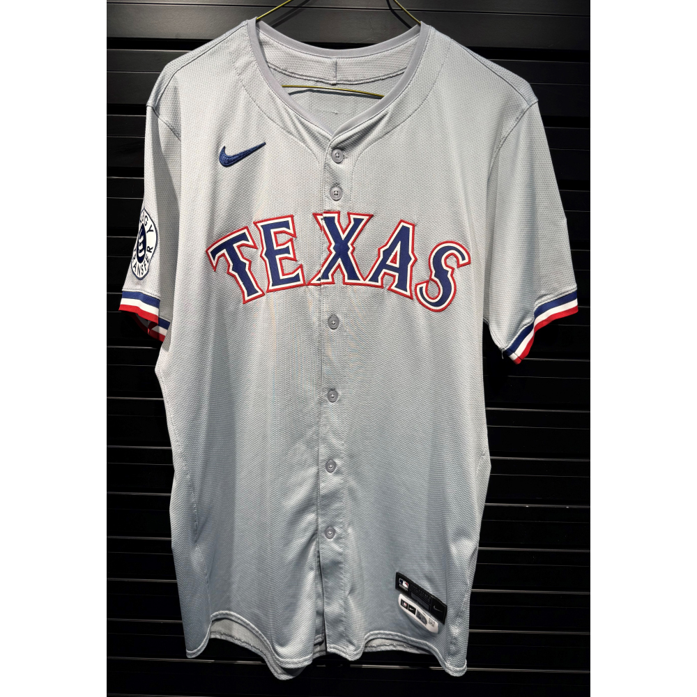 Josh Jung #6 Texas Rangers Game-Used 2024 Road Jersey - 35th