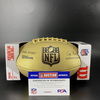 NFL - Panthers Ja'Tavion Sanders Signed Gold Composite Football