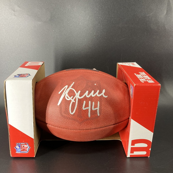 NFL - 49ers Kyle Juszczyk Signed Authentic Football with Pro Bowl Logo