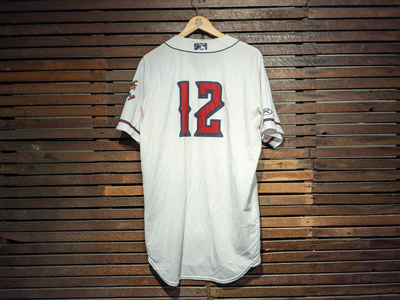 2023 Toledo Mud Hens Riley Greene Game Worn Home Jersey