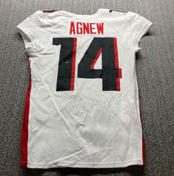 Berlin Game - Falcons Jamal Agnew Game Worn Jersey (11/09/2025) Size 38 ...