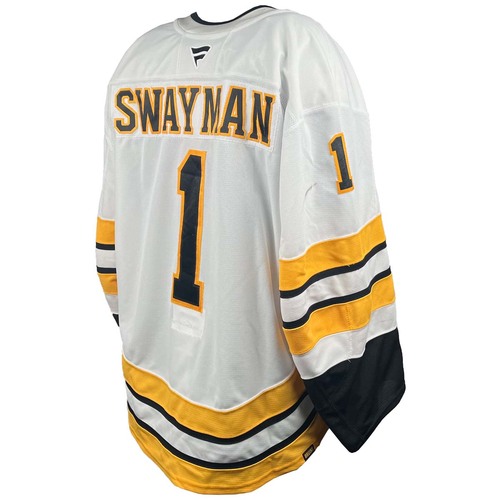 Photo of Game-Used 2025-2026 Season Away Hockey Jersey - Set 3 - Jeremy Swayman