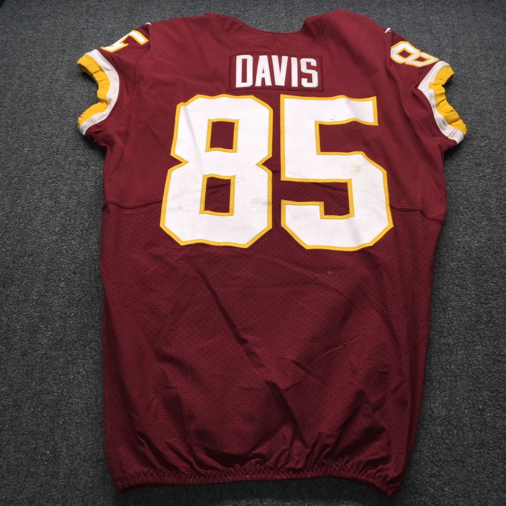 vernon davis jersey authentic