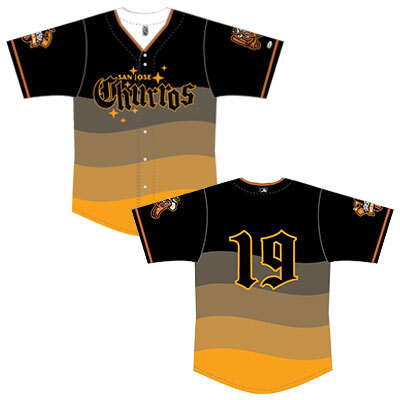 #15 Dakota Jordan (size 48/XL) - Churros Jersey