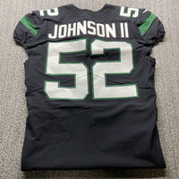 STS - Jets Jermaine Johnson Game Used Jersey (Unknown Season) Size 44