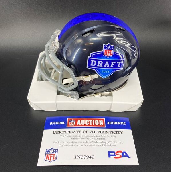 NFL - 49ers Ricky Pearsall Signed NFL Draft Mini Helmet