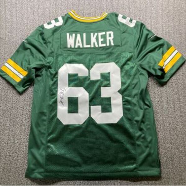 Packers - Rasheed Walker Signed Authentic STS K Ball Wk 10 (Unknown Seas...
