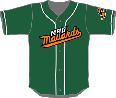 #1 Leo Rivas Mad Mallards Jersey
