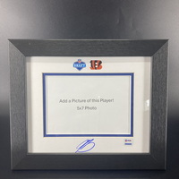 NFL - Bengals Jermaine Burton Signed NFL Draft Picture Frame