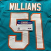 NFL - Dolphins Trill Williams Game Cut Jersey Size 40