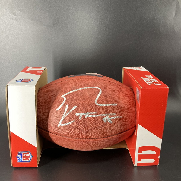 NFL - 49ers George Kittle Signed Authentic Football with Pro Bowl Logo