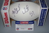 49ERS - MICHAEL WILHOITE SIGNED PANEL BALL W/49ERS LOGO