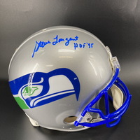 HOF - Seahawks Steve Largent Signed Authentic Proline Helmet