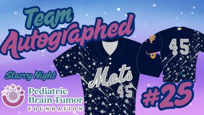 Starry Night Jersey #25 Team Autographed
