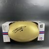 NFL - Panthers Trevor Etienne Signed Gold Composite Football