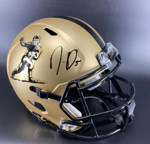 NFL - Commanders Jayden Daniels Signed Heisman Replica Speed Helmet