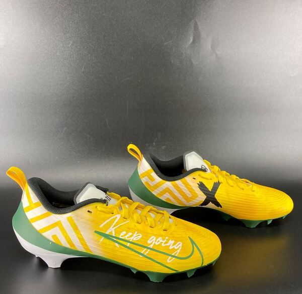 MCMC - Packers Jayden Reed Custom Cleats 2025 Season Size 10 Proceeds Be...