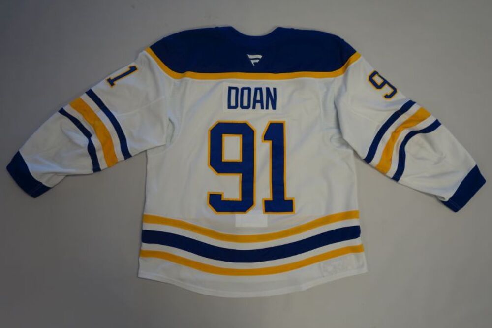 Josh Doan 2025-26 Buffalo Sabres Set 1 Away Jersey
