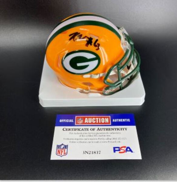 Packers - Rasheed Walker Signed Mini Helmet