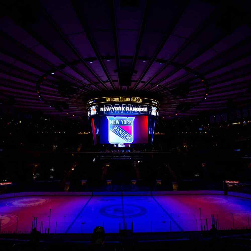 New York Rangers vs Carolina at Madison Square Garden