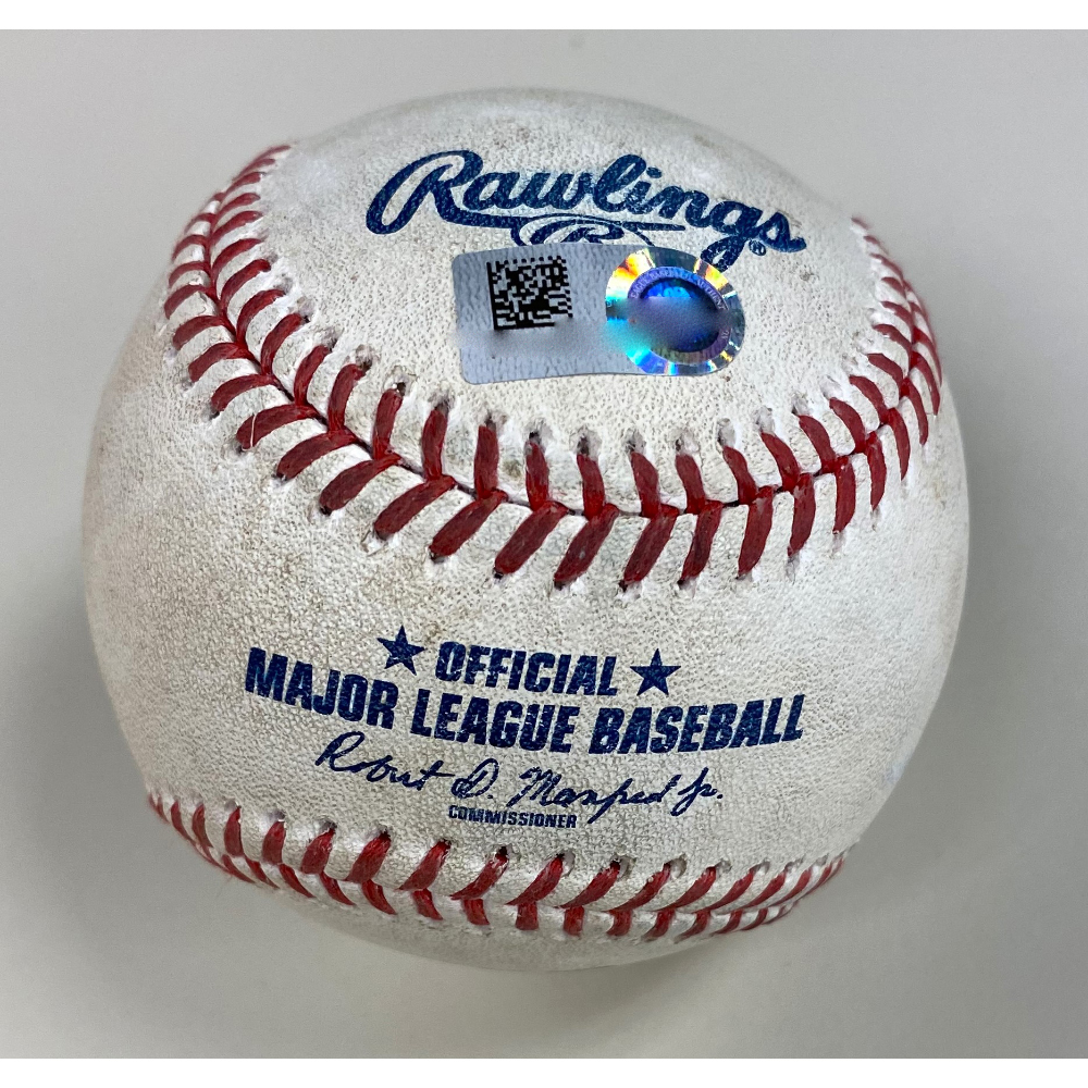 GameUsed Baseball Eloy Jimenez Chicago White Sox RBI Double (MLB