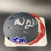 NFL - Raiders Michael Mayer Signed NFL Shield Mini Helmet