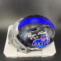 NFL - Eagles Quinyon Mitchell Signed NFL Draft Mini Helmet
