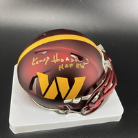 HOF - Commanders Kenny Houston Signed Mini Helmet