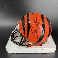 NFL - Bengals Chase Brown Signed Mini Helmet