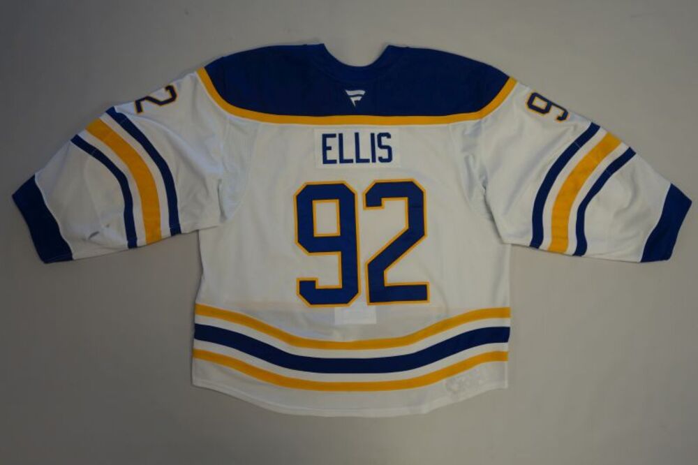 Colten Ellis 2025-26 Buffalo Sabres Set 1 Away Jersey