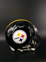 HOF - Steelers Mel Blount Signed Proline Helmet
