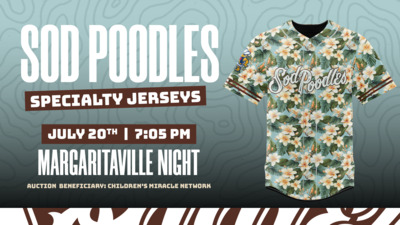 #24 Will Mabrey Margaritaville Jersey