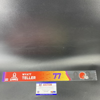 NFL - Browns Wyatt Teller 2023 Pro Bowl Games Nameplate Special Edition ...