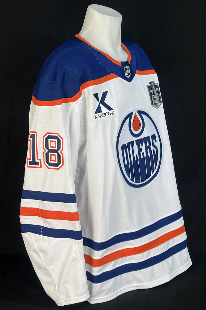 Zach Hyman #18 - 2025 Stanley Cup Final Edmonton Oilers 