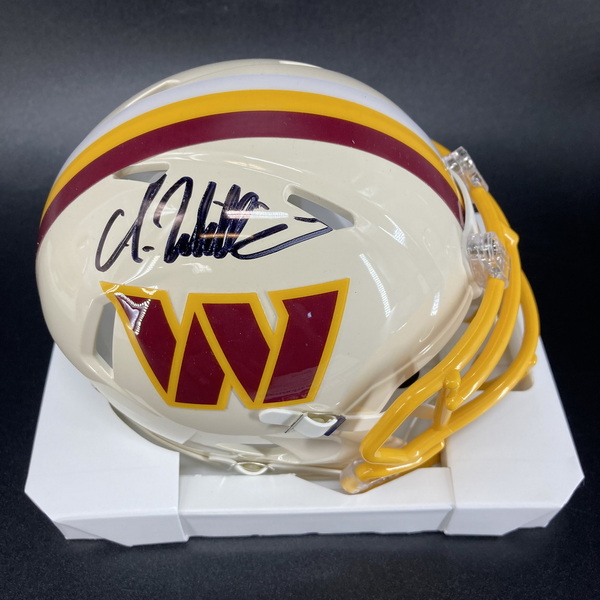NFL - Commanders Antonio Williams Signed Retro Mini Helmet