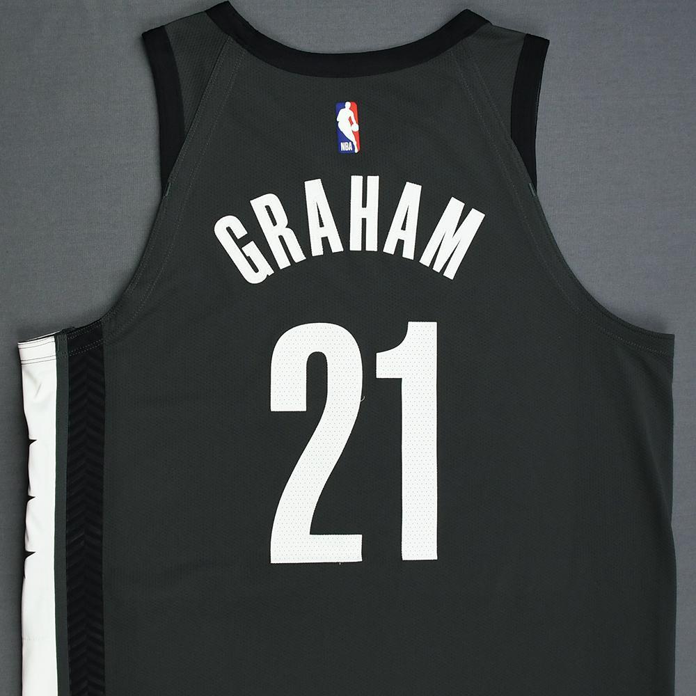 Treveon Graham - Brooklyn Nets - Game-Worn Statement ...