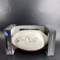 Jets - Antonio Cromartie Signed Panel Ball with Jets Logo