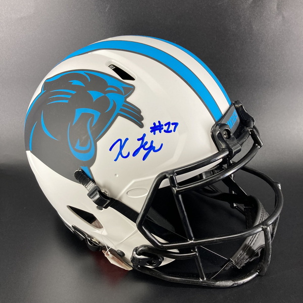 NFL - Panthers Xavier Legette Signed Authentic Lunar Eclipse Speed Helmet