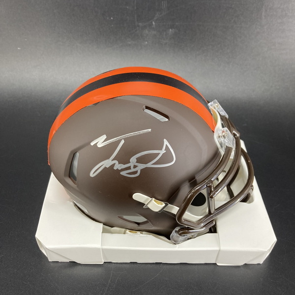 NFL - Browns Taylen Green Signed Alternate Mini Helmet