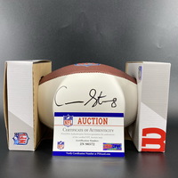 NFL - Eagles Carson Strong signed panel ball