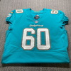 NFL - Dolphins Kraig Urbik Game Cut Jersey Size 50