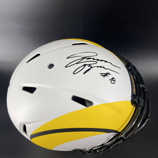 NFL - Rams Terrance Ferguson Signed Lunar Eclipse Authentic Speed Helmet