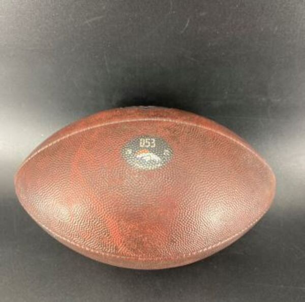 NFL - Broncos Game Used Football (10/05/2025) Individually Numbered 053 ...