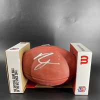 NFL - Falcons Bijan Robinson signed authentic football - With Falcons Logo