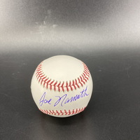 Marty Lyons Foundation - Jets Joe Namath Signed Official Major League Ba...