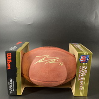 Jets - Braxton Berrios Signed Authentic Football