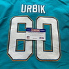 NFL - Dolphins Kraig Urbik Game Cut Jersey Size 50