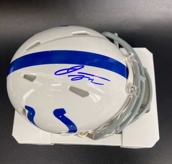 NFL - Colts Jonathan Taylor Signed Mini Helmet